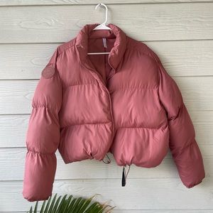 Fabletics Wander Cropped Puffer - New without tags